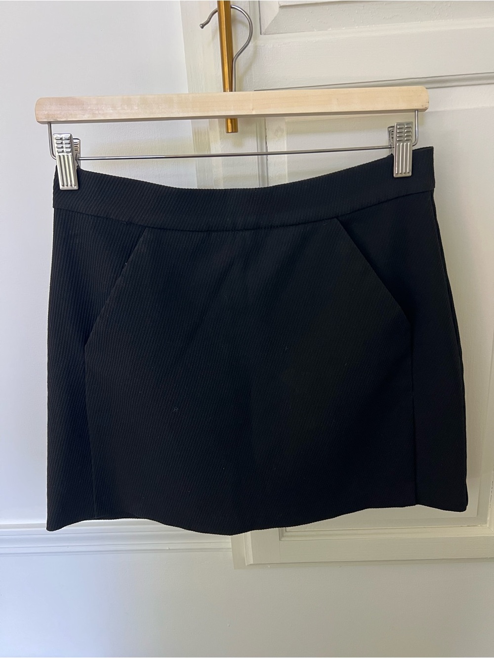 Zara Black Mini Skirt - A-Line